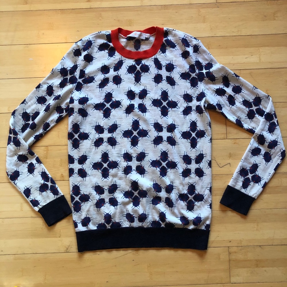 Tory Burch beetle sweater